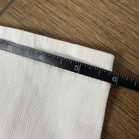 J. McLaughlin Hastings Jeans White Sz 12 NWT Sailor High Waist Summer Denim - Picture 4 of 16